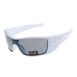 Oakley Fuel Cell In White And Black Iridium Sunglasses
