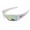 Oakley Fuel Cell In White And Ice Iridium Sunglasses