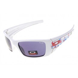 Oakley Fuel Cell White And Ice Iridium Sunglasses