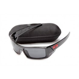 Oakley Gascan In Polished Black And Black Iridium Sunglasses