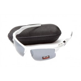 Oakley Half Jacket 2.0 Sunglass White And Grey Sunglasses
