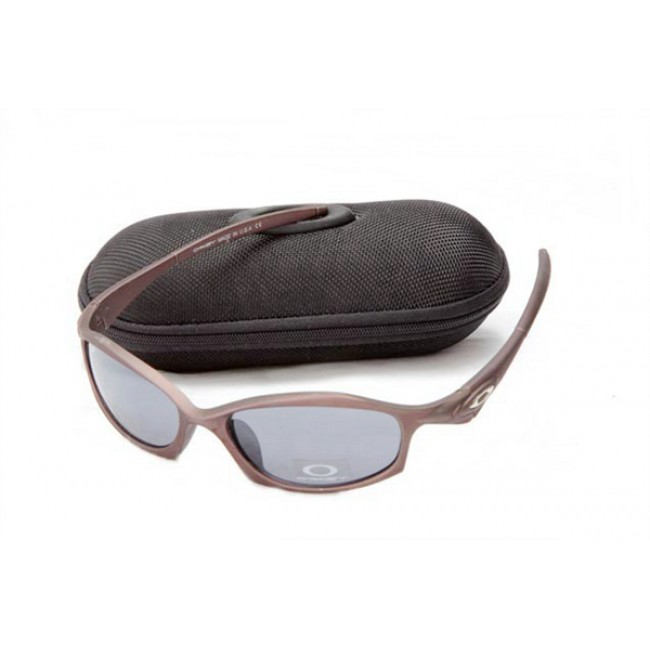 Oakely Hatchet Wire In Brown And Gray Sunglasses