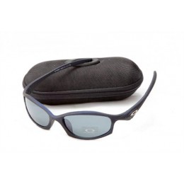 Oakley Hatchet Wire In Navy Blue And Gray Sunglasses
