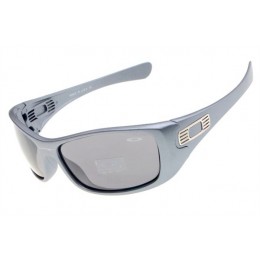 Oakley Hijinx In White And Grey Iridium Sunglasses