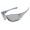 Oakley Hijinx In White And Grey Iridium Sunglasses
