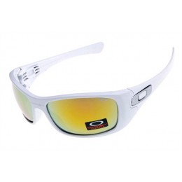 Oakley Hijinx In White And Fire Iridium Sale Sunglasses