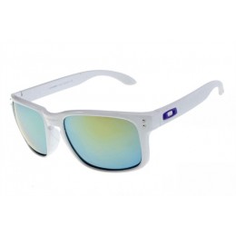 Oakley Holbrook White And Ice Blue Sunglasses