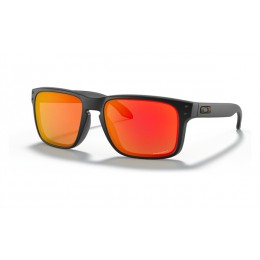 Oakley Holbrook Matte Black Frame Prizm Ruby Lens Sunglasses