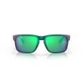 Oakley Holbrook Troy Lee Designs Series Troy Lee Designs Matte Purple Green Shift Frame Prizm Jade Lens Sunglasses
