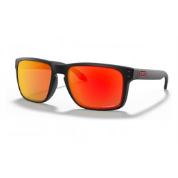 Oakley Holbrook Xl Matte Black Frame Prizm Ruby Lens Sunglasses