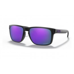 Oakley Holbrook Xl Matte Black Frame Prizm Violet Lens Sunglasses