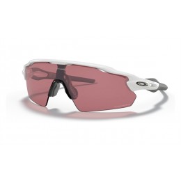 Oakley Radar Ev Pitch Polished White Frame Prizm Dark Golf Lens Sunglasses