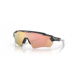 Oakley Radar Ev Xs Path Youth Fit Heritage Colors Collection Carbon Frame Prizm Rose Gold Lens Sunglasses
