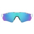 Oakley Radar Ev Xs Path Youth Fit Polished White Frame Prizm Sapphire Lens Sunglasses