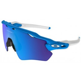 Oakley Radar Polished Blue Frame Blue Lens Sunglasses
