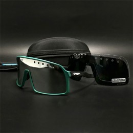 Oakley Sutro Green And Black Iridium Sunglasses