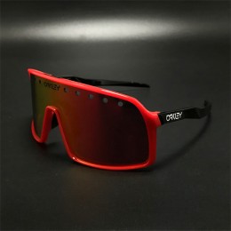 Oakley Sutro Red And Black Iridium Sunglasses
