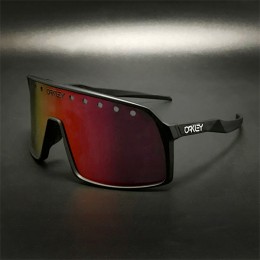 Oakley Sutro Polished Black And Prizm Fire Sunglasses