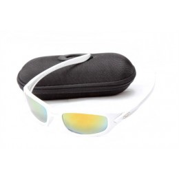 Oakley Xs Fives White And Ruby Iridium Sunglasses