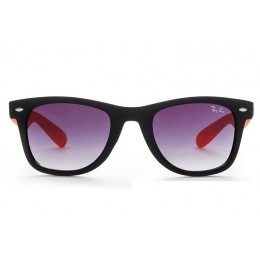 Ray Ban Rb1878 Wayfarer Black And Light Purple Sunglasses