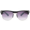 Ray Ban Rb20257 Clubmaster Black And Light Purple Sunglasses