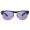Ray Ban Rb20257 Clubmaster Black And Crystal Purple Sunglasses