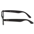 Ray Ban Rb2132 Wayfarer Black And Clear Grey Sunglasses
