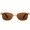 Ray Ban Rb2132 Wayfarer Gold And Brown Sunglasses