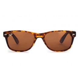 Ray Ban Rb2132 Wayfarer Tortoise And Brown Ink Sunglasses