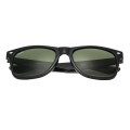 Ray Ban Rb2140 Original Wayfarer Black And Bright Green Sunglasses
