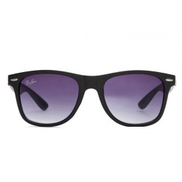 Ray Ban Rb2140 Original Wayfarer Black And Light Purple Sunglasses