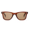 Ray Ban Rb2140 Original Wayfarer Reddish Brown And Light Brown Sunglasses