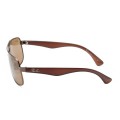 Ray Ban Rb2483 Aviator Brown And Clear Brown Sunglasses