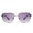 Ray Ban Rb2483 Aviator Silver And Light Purple Sunglasses