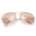 Ray Ban Rb3025 Aviator Gold And Light Pink Sunglasses