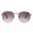 Ray Ban Rb3089 Round Black And Light Purple Gradient Sunglasses