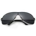 Ray Ban Rb3466 Highstreet Black And Silver Sunglasses