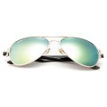 Ray Ban Rb3806 Aviator Gold And Clear Jade Gradient Sunglasses