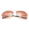Ray Ban Rb3811 Aviator Gold And Light Ruby Sunglasses
