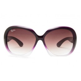 Ray Ban Rb4098 Jackie Ohh Ii Purple And Light Brown Gradient Sunglasses