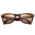 Ray Ban Rb4105 Wayfarer Folding Tortoise And Light Brown Sunglasses