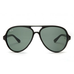 Ray Ban Rb4125 Cats 5000 Black And Green Sunglasses