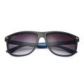 Ray Ban Rb4147 Wayfarer Black And Bright Purple Gradient Sunglasses