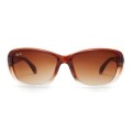 Ray Ban Rb4161 Highstreet Brown And Light Brown Gradient Sunglasses