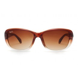 Ray Ban Rb4161 Highstreet Brown And Light Brown Gradient Sunglasses