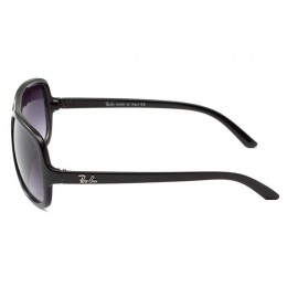 Ray Ban Rb4162 Cats 5000 Black And Light Purple Gradient Sunglasses