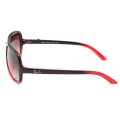 Ray Ban Rb4162 Cats 5000 Red And Light Ruby Gradient Sunglasses