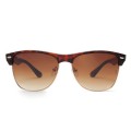 Ray Ban Rb4175 Clubmaster Oversized Tortoise And Brown Gradient Sunglasses