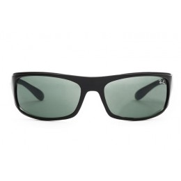 Ray Ban Rb4176 Active Black And Light Green Sunglasses