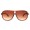 Ray Ban Rb5819 Highstreet Brown And Brown Gradient Sunglasses